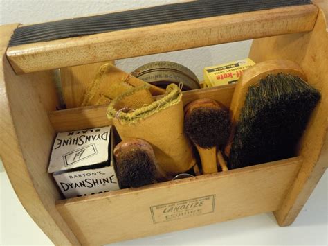 Vintage Shoe Shine Boxes for sale 